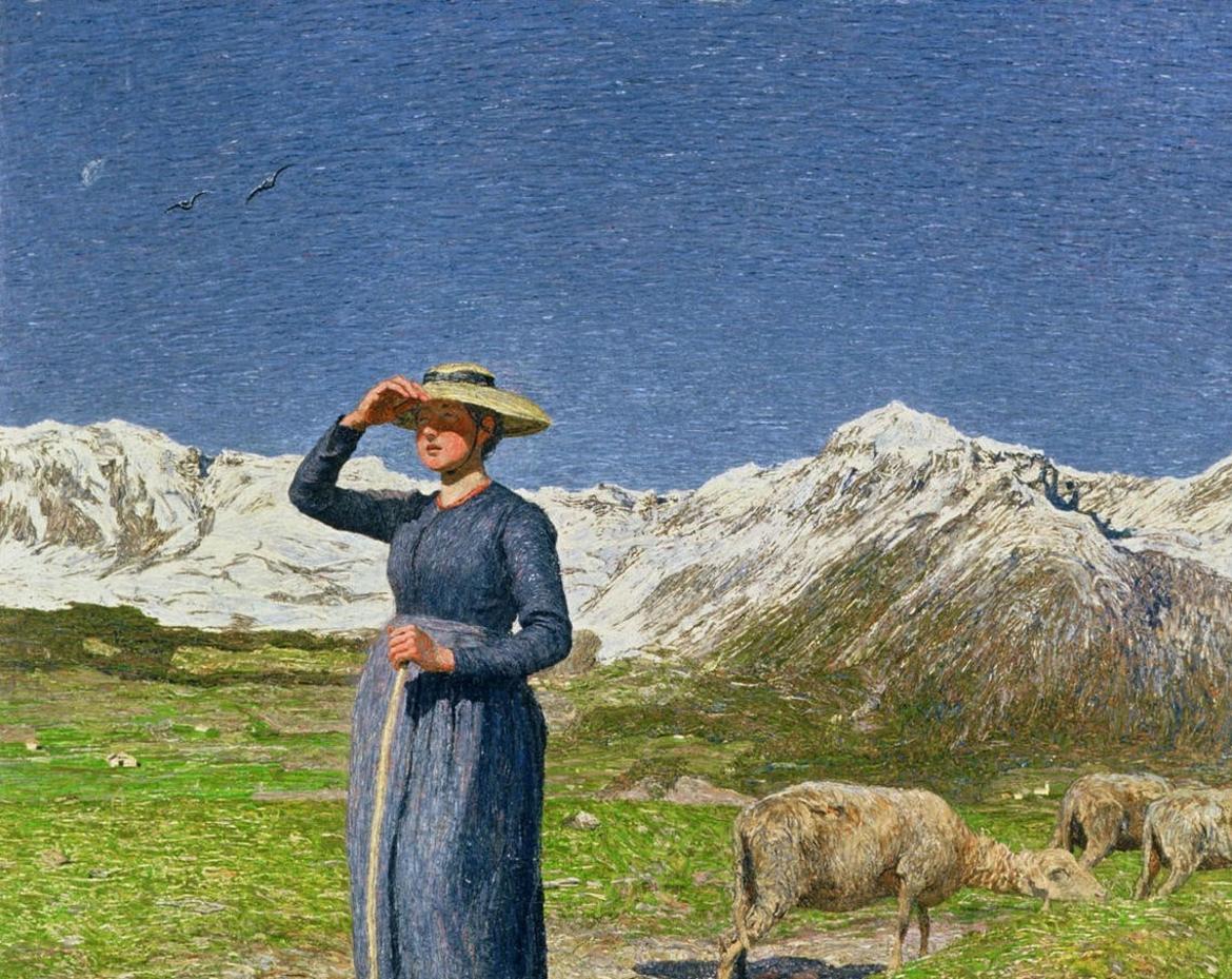 G. Segantini, Mezzogiorno sulle Alpi, 1891.jpg