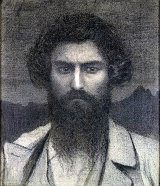 G. Segantini, Autoritratto, 1895